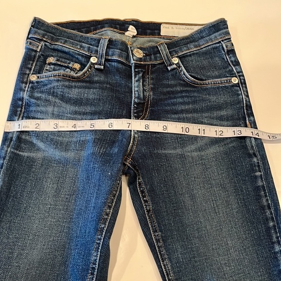 Rag & Bone Modele Skinny Mid Rise Size 25 - Picture 5 of 16